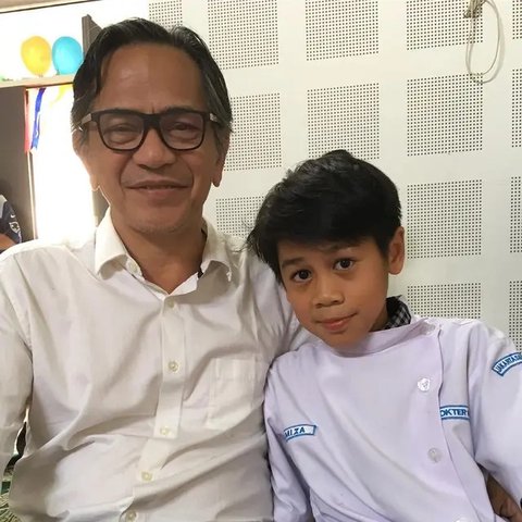 Potret Ray Sahetapy Bareng Ramiza Anak Gisca Putri. (Sumber: Instagram/raysahetapy)