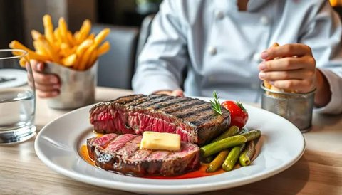 Ilustrasi sop daging sapi. (Liputan6.com/IG/sarongsarie)