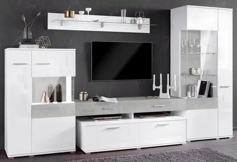 Rak TV Minimalis (Foto: Pinterest/whaianne)