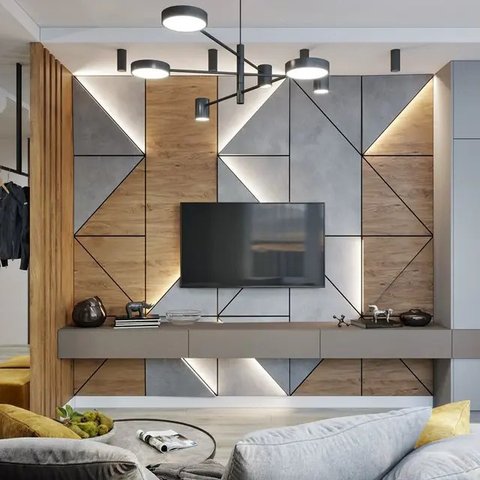 Rak TV Minimalis (Foto: Pinterest/whaianne)