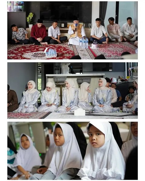 7 Potret Ghea Youbi Cantik Berhijab di Momen Ulang Tahun, Kompak Pakai Baju Kembar Sekeluarga