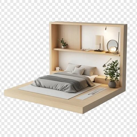 Model dipan kayu untuk springbed