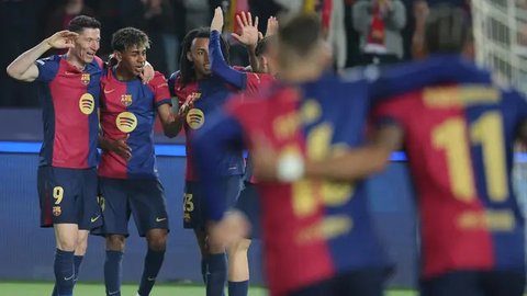  Momen Barcelona 'Ngamuk' GIlas Borussia Dortmund dengan 4 Gol Tanpa Balas