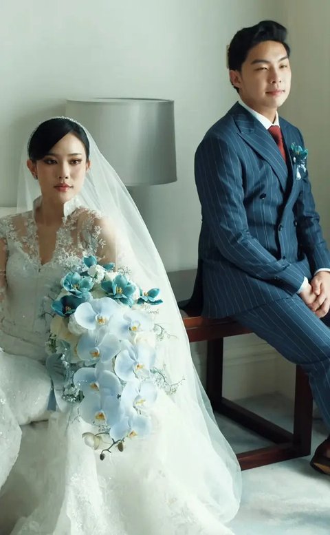 Intip 3 Gaun Putih Jessica Jane saat Dinikahi Erwin Phang, Tampil Mewah Bak Princess