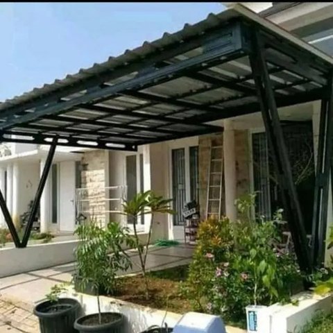 5 Model Kanopi Minimalis tapi Bikin Rumah Terlihat Indah, dari Spandek hingga Kaca