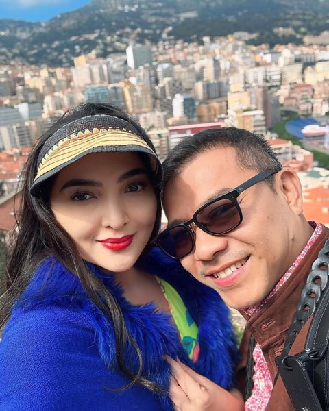 5 Potret Mesra Ashanty dan Anang Hermansyah Liburan di Monaco, Tampil Serasi