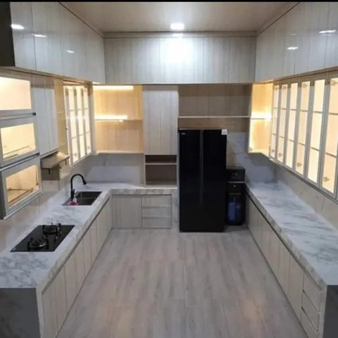 5 Model Kitchen Set Minimalis 2025 yang Bikin Dapur Terlihat Luas dan Estetik