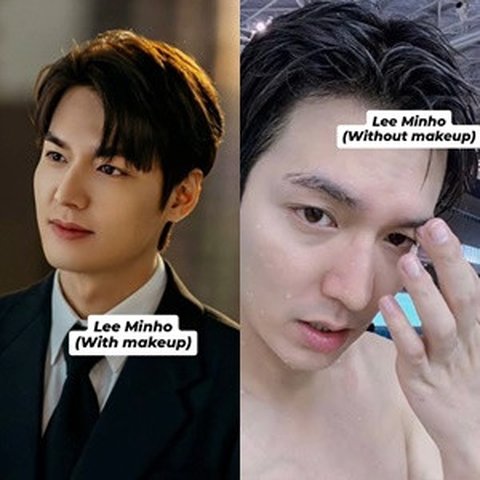 Potret Seleb Korea Versi Makeup dan No Makeup, Penampilan Siapa yang Paling Tak Ada Bedanya?