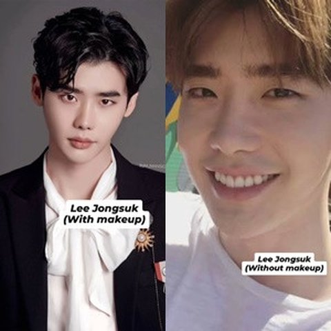 Potret Seleb Korea Versi Makeup dan No Makeup, Penampilan Siapa yang Paling Tak Ada Bedanya?