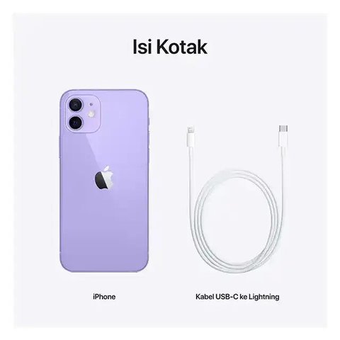 Harga iPhone 12 dan iPhone 12 mini. (Doc: Apple)