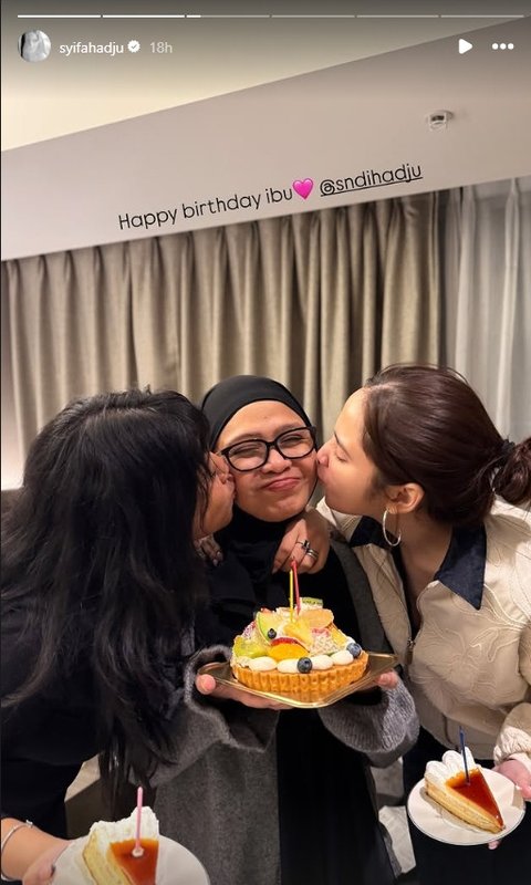Dapat Ucapan Selamat Ulang Tahun dari El Rumi, Ibu Syifa Hadju Beri Balasan Haru