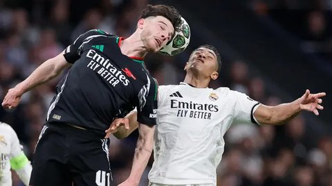  Superior! Arsenal Hancurkan Real Madrid di Santiago Bernabeu, Melenggang Mulus ke Semifinal Liga Champions