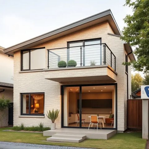 8 Inspirasi Model Rumah 2 Lantai Berukuran Mungil, Fungsional dan Bikin Nyaman