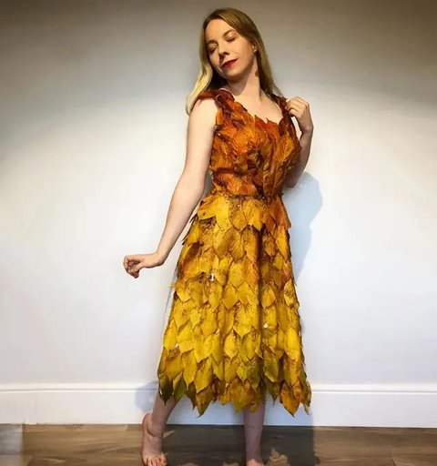 9 Potret Dress Terbuat dari Bahan Tak Biasa, Tetap Tampil Elegan di Berbagai Acara