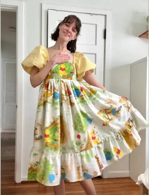 9 Potret Dress Terbuat dari Bahan Tak Biasa, Tetap Tampil Elegan di Berbagai Acara