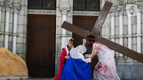 Ilustrasi Jumat Agung. (Image by Harryarts on Freepik)