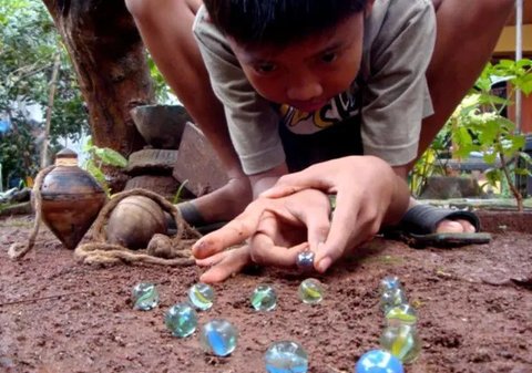 cara memainkan gobak sodor Ilustrasi dibuat Stable Diffusion