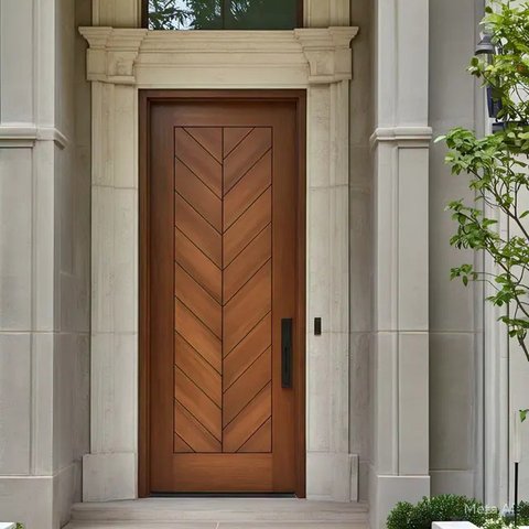Model Pintu Rumah 1 Pintu