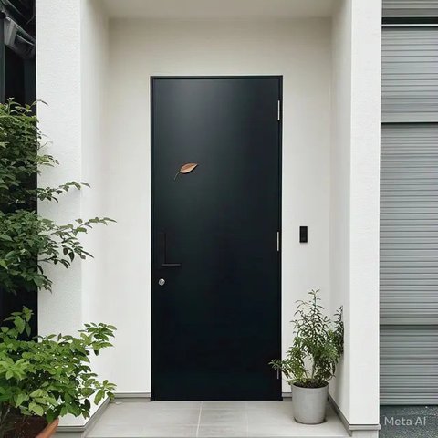 Model Pintu Rumah 1 Pintu