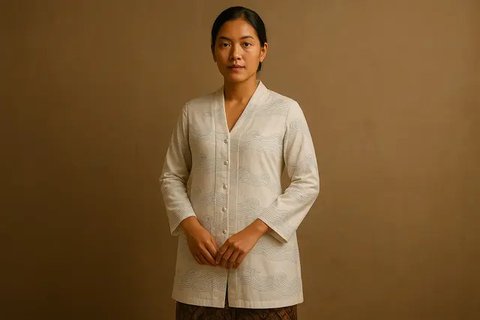 Model Kebaya Kartini Panjang (Foto: Rizka Nur Laily via ChatGPT)