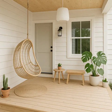 Teras Rumah yang Elegan dan Fungsional (Foto: Rizka Nur Laily via ChatGPT)