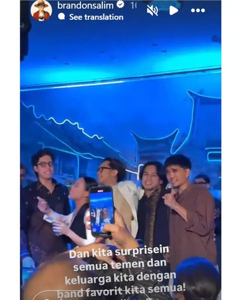 9 Potret Tamu Artis di Pernikahan Brandon Salim dan Dhika Himawan, Ada Sheila On 7