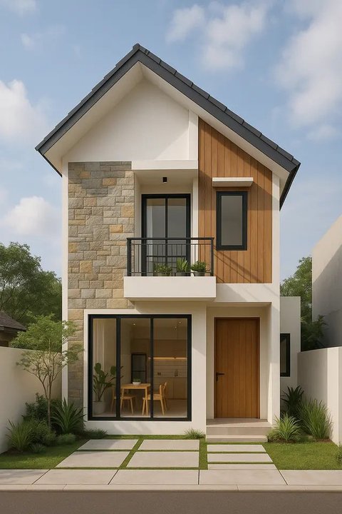 Ide 5 Rumah Minimalis 2 Lantai Ukuran 6x12 Meter, Cocok Jadi Inspirasi Hunian di 2025