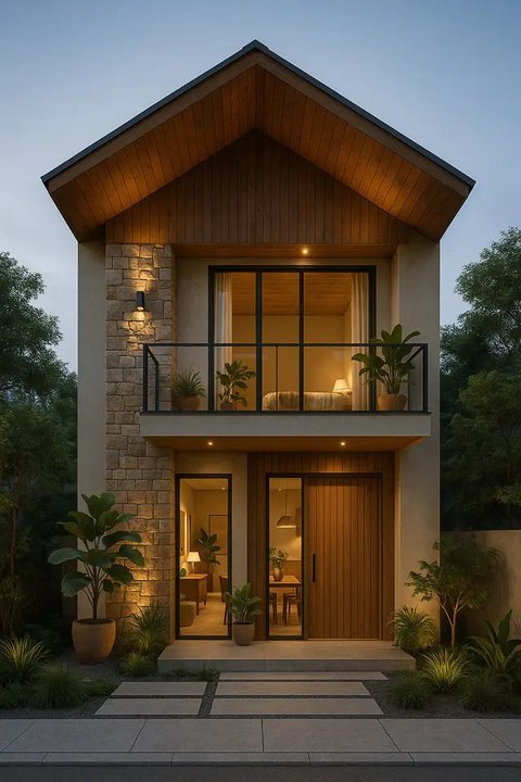 Ide 5 Rumah Minimalis 2 Lantai Ukuran 6x12 Meter, Cocok Jadi Inspirasi Hunian di 2025