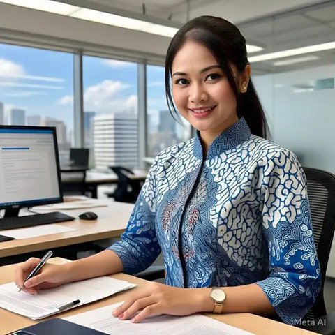 5 Model Tunik Batik untuk Kantor, Tampil Elegan dan Santai