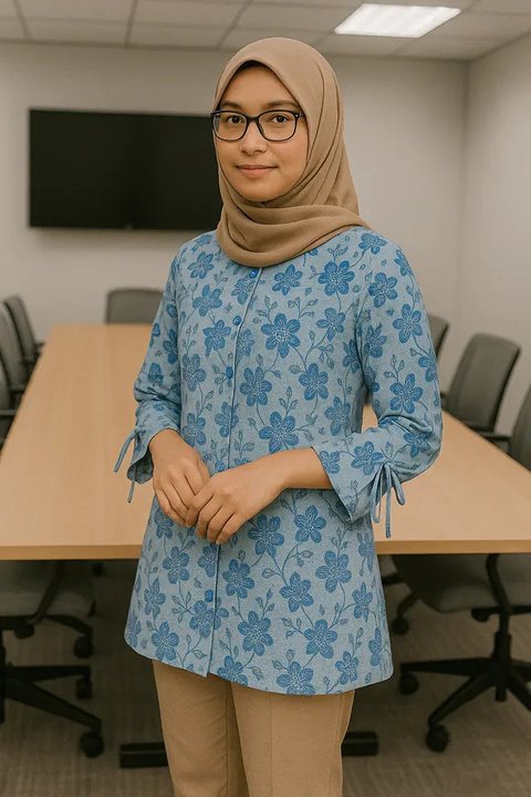 5 Model Tunik Batik untuk Kantor, Tampil Elegan dan Santai