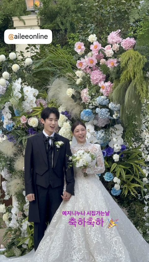 7 Potret Kemeriahan Pernikahan Ailee dan Choi Si Hun, Digelar Mewah di Gangnam hingga Dihadiri Artis Papan Atas