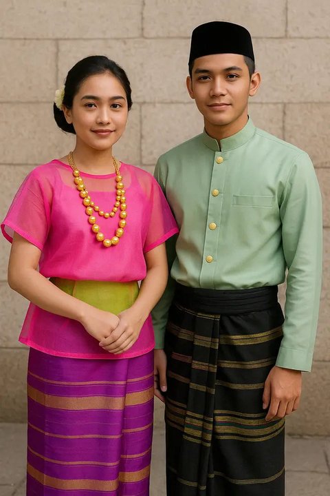 Baju Adat Minangkabau (Foto: Rizka Nur Laily via ChatGPT)