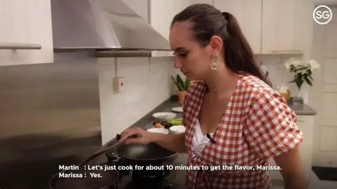 Potret dapur Marissa Nasution (Image by Marissa Laufke on Youtube)