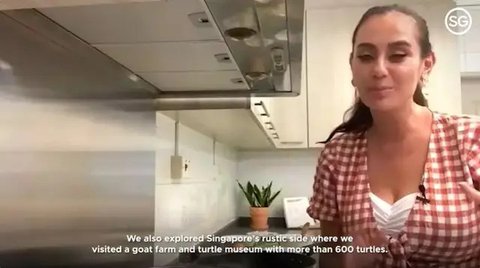 Potret Dapur Modern Marissa Nasution di Singapura, Memadukan Estetika dan Fungsionalitas secara Harmonis.