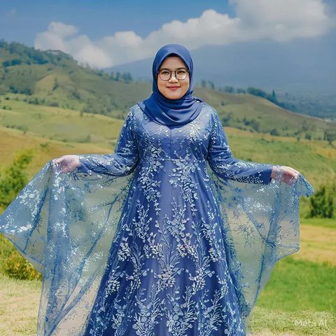 Gamis A-Line untuk Seluruh Bentuk Badan