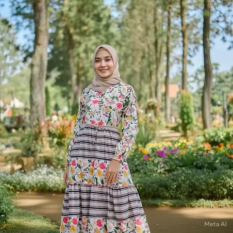 Gamis A-Line untuk Seluruh Bentuk Badan