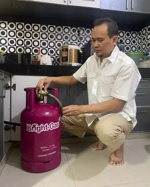 Potret Dapur Sederhana di Rumah Cak Lontong