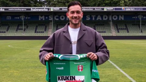 Ini Sosok Dean Zandbergen, Striker Jangkung yang Bakal jadi Senjata Baru Timnas Indonesia?
