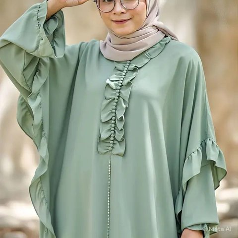 Inspirasi Tampil Elegan di 2025, Simak 8 Model Gamis Kaftan untuk Acara Formal atau Pesta