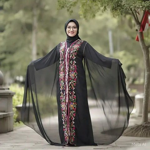 Inspirasi Tampil Elegan di 2025, Simak 8 Model Gamis Kaftan untuk Acara Formal atau Pesta