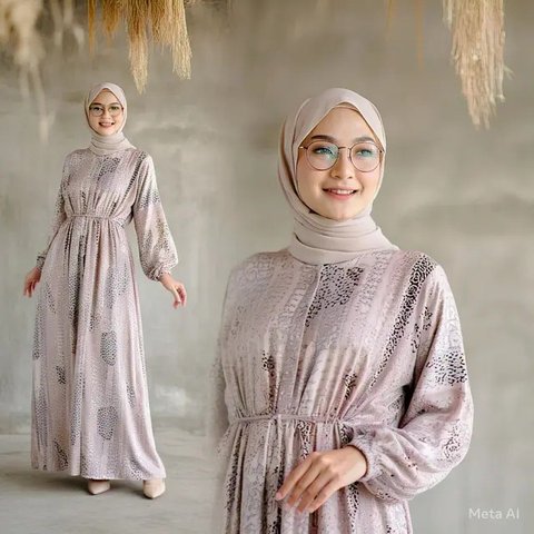 Inspirasi Tampil Elegan di 2025, Simak 8 Model Gamis Kaftan untuk Acara Formal atau Pesta