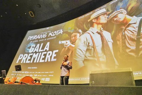 Didukung Kementerian Kebudayaan, Fadli Zon dan Giring Ganesha Hadiri Gala Premiere Film 'Perang Kota' yang Dibintangi Ariel Tatum