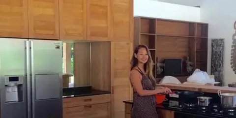 Potret rumah Indah Kalalo di Bali yang kini dijual (Sumber: Instagram/@indahkalalo)