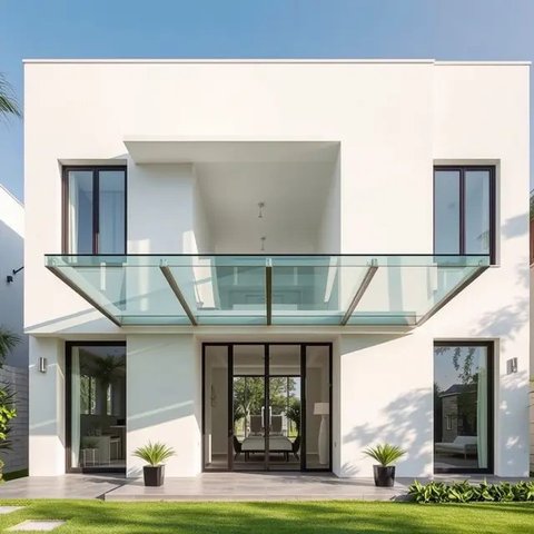 Tren Model Teras Rumah Terbaru Kanopi 2025 (Sumber: qwen.ai)