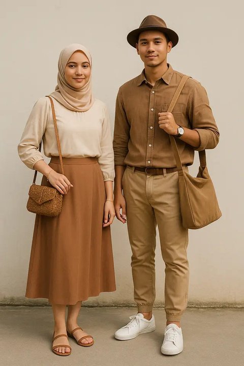 5 Inspirasi Outfit Earth Tone untuk Pria dan Wanita, Pilihan Favorit Hadiri Acara Kasual hingga Formal