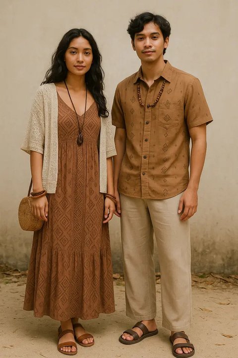 5 Inspirasi Outfit Earth Tone untuk Pria dan Wanita, Pilihan Favorit Hadiri Acara Kasual hingga Formal