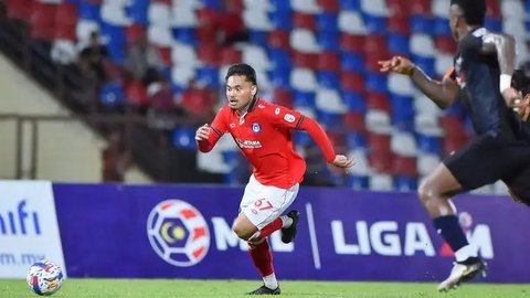 Winger Timnas Indonesia, Saddil Ramdani, ketika membela Sabah FC di Malaysia. (Bola.com/Dok.Facebook Sabah FC).