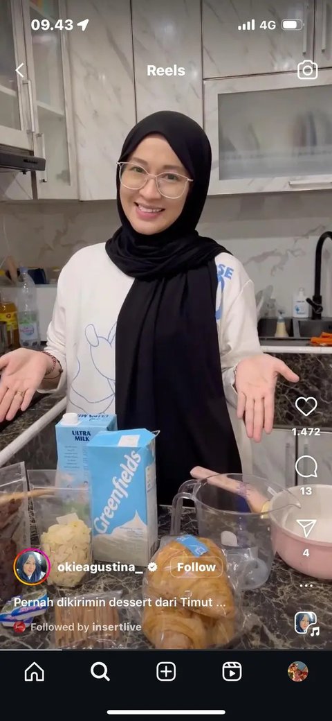 Momen kebersamaan Okie Agustina dan si bungsu di Tanah Suci. (credit: instagram.com/okieagustina_)