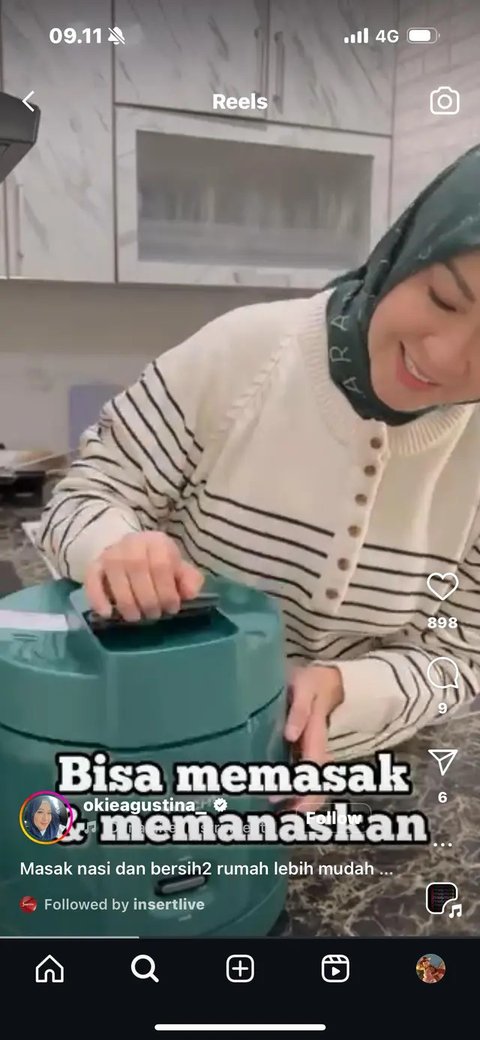Momen kebersamaan Okie Agustina dan si bungsu di Tanah Suci. (credit: instagram.com/okieagustina_)