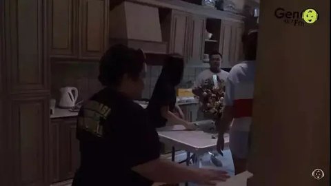 Model dapur Nia Ramadhani (Image by Gen 98.7 FM on Youtube)